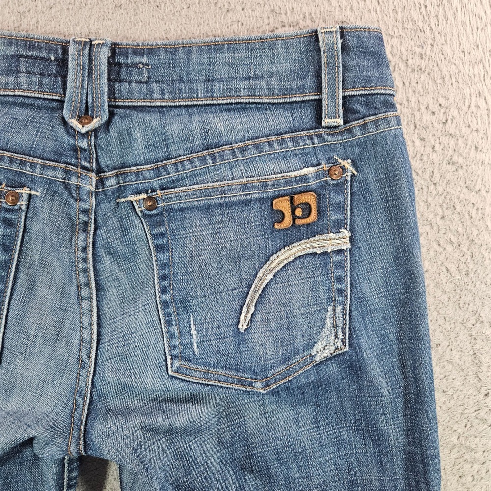 Joes Jeans The Harvy Bootcut Medium Wash Distressed Denim W30